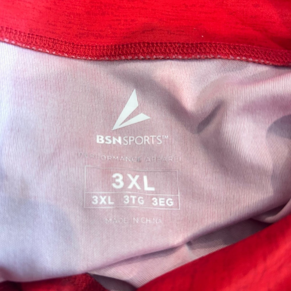 Union Academy Cardinals Pullover Mens 3XL Red BSN‎ Sports 1/4 Zip Pullover - Picture 3 of 11